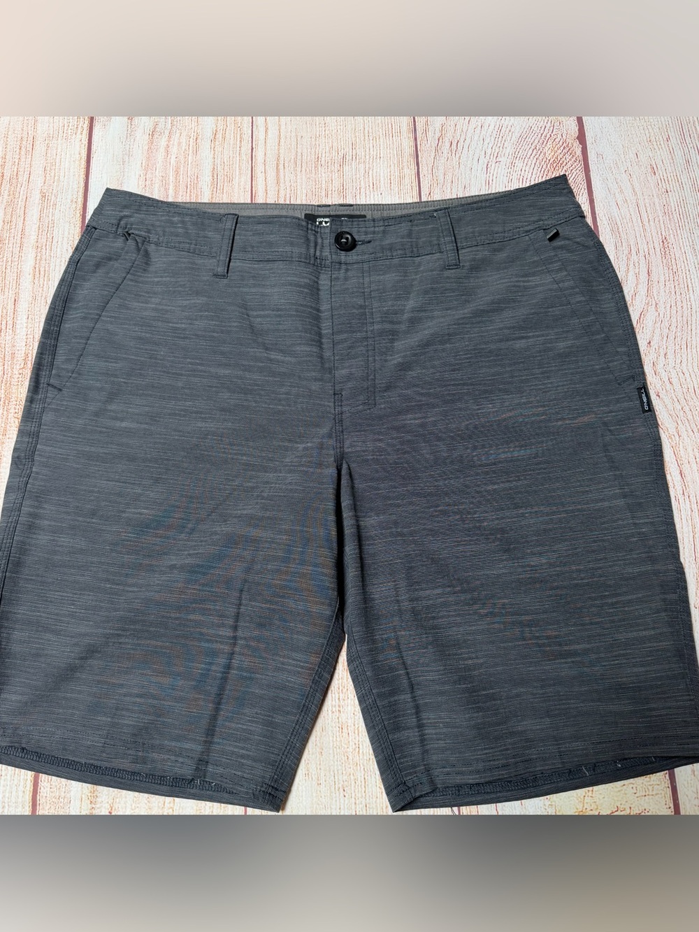 O'Neill Men's Charcoal Gray Hybrid Board Shorts